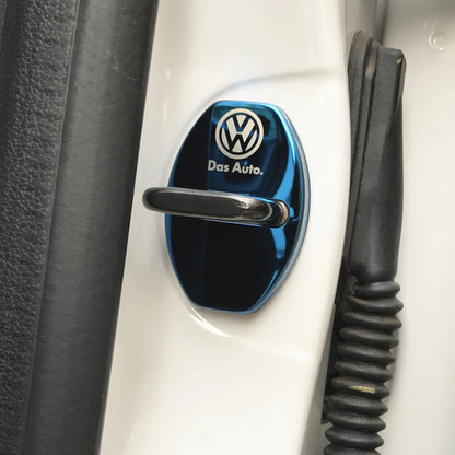 Car Door Lock Protective Cover For Volkswagen GOLF 5 Tiguan Polo Golf 6 Golf 7 Jetta  Accossories Car Styling