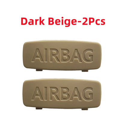 2Pcs A B C Pillar Airbag Emblem Trim Cap For VW Golf 5 6 7 GTI Jetta MK5 MK6 Passat CC B6 B7 Polo 3C0853437C 1K8853437 5G0853437