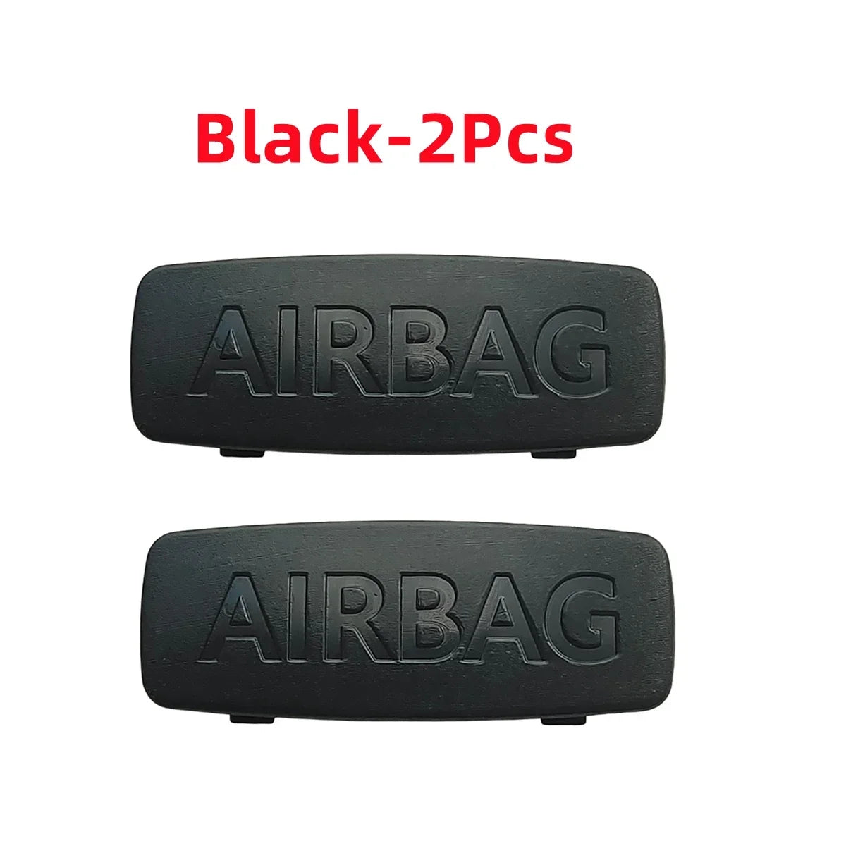 2Pcs A B C Pillar Airbag Emblem Trim Cap For VW Golf 5 6 7 GTI Jetta MK5 MK6 Passat CC B6 B7 Polo 3C0853437C 1K8853437 5G0853437