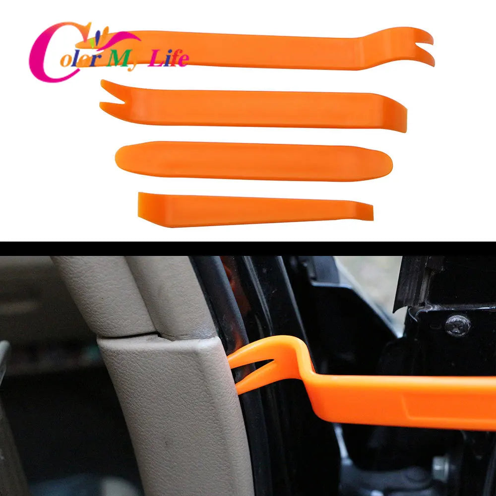 4Pcs/Set Car Audio Door Removal Tool for Volvo Ford Focus VW Volkswagen JETTA MK6 GOLF 5 6 7 for Skoda Fabia for Chevrolet Cruze