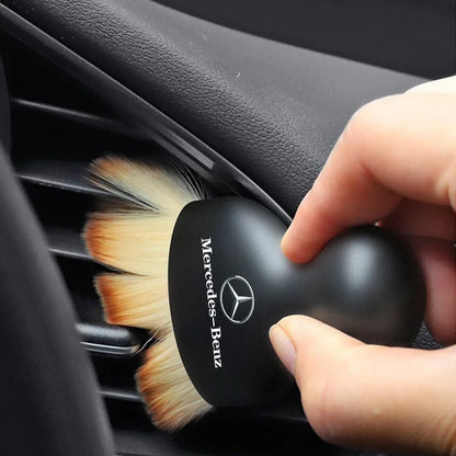 Car Air Vent Cleaning Soft Brush Clean Tool Dusting Crevice Brush Auto Interior For Mercedes Benz AMG A C E GLC clase CLA W205