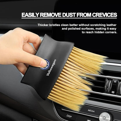 Car Dust Removal Brush Cleaning Brush Cleaning Tool For Volkswagen VW Golf-6 7 4 5 POLO Passat B5 B6 B7 T4 T5 Tiguan Jetta Gol