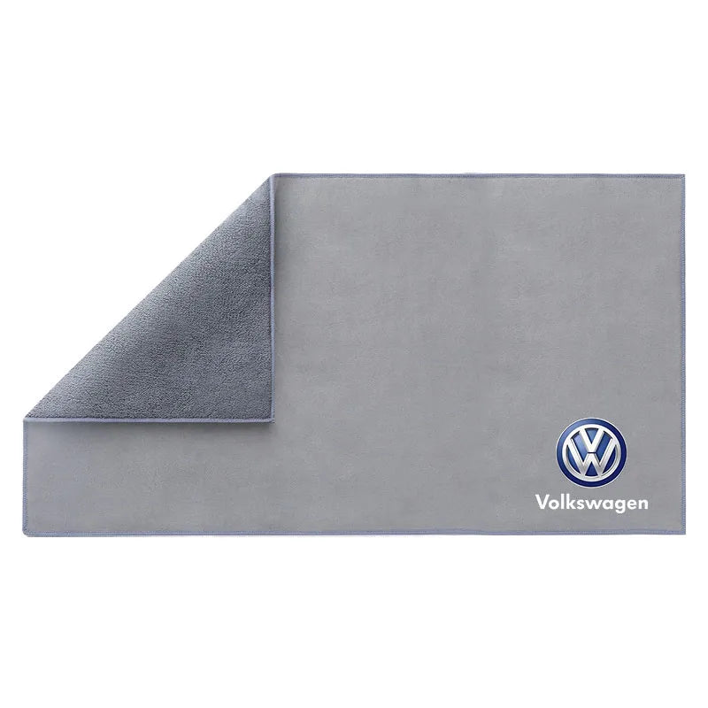 Car Cleaning Soft Brush Car Wash Towel Microfiber Cleaning Rag Cloth Car Goods For Volkswagen VW GOLF 4 5 6 Polo Passat B5 B6 B7