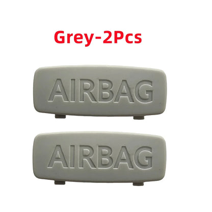 2Pcs A B C Pillar Airbag Emblem Trim Cap For VW Golf 5 6 7 GTI Jetta MK5 MK6 Passat CC B6 B7 Polo 3C0853437C 1K8853437 5G0853437