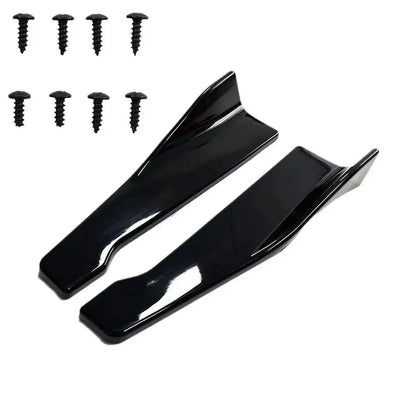 2Pcs 48cm Car Side Skirt Back Bumper Spoiler Splitter Protector Scratch Protector Universal For BMW E90 For VW Golf 5 6 Accesso