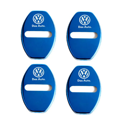 Car Door Lock Protective Cover For Volkswagen GOLF 5 Tiguan Polo Golf 6 Golf 7 Jetta  Accossories Car Styling