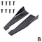 2Pcs 48cm Car Side Skirt Back Bumper Spoiler Splitter Protector Scratch Protector Universal For BMW E90 For VW Golf 5 6 Accesso