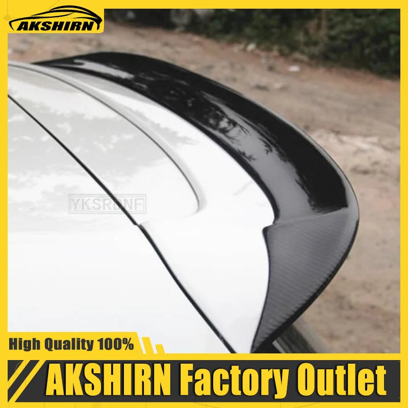 Rear Roof Spoiler Window Wings for Volkswagen VW Golf 6 MK6 VI GTI R20 2010 - 2013 OS Style Spoiler