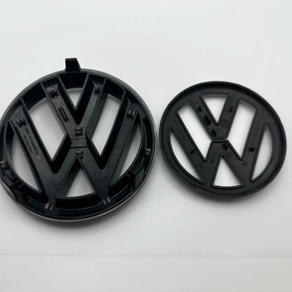 Gloss Black Replacement 135mm Front Grill emblem or 110mm Rear Trunk Lid Car badge for volkswagen Golf MK6 2009 2010 2011 2012